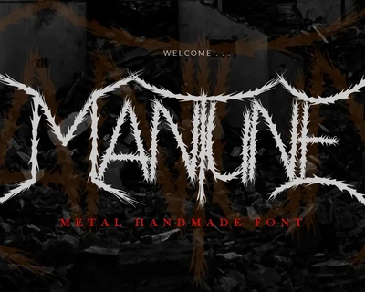 Mantune font