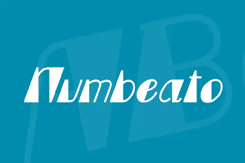 Numbeato font