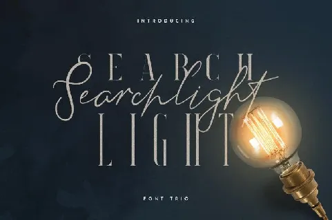 Searchlight font