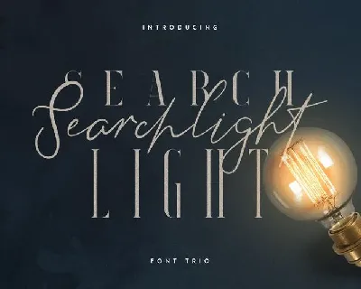 Searchlight font