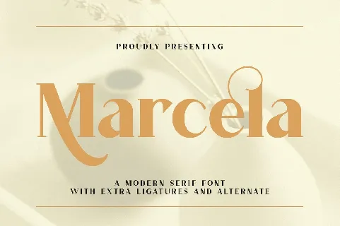 Marcela font