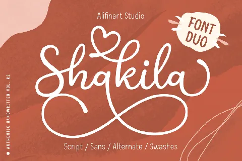 Shakila Script font