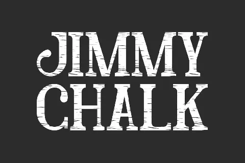 Jimmy Chalk font