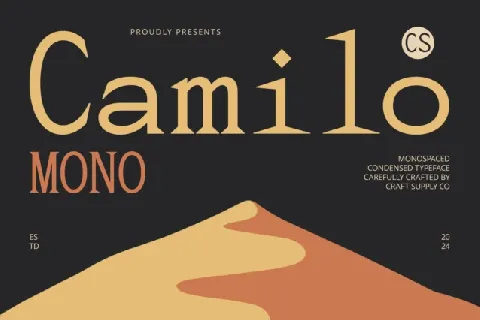 CS Camilo Mono font