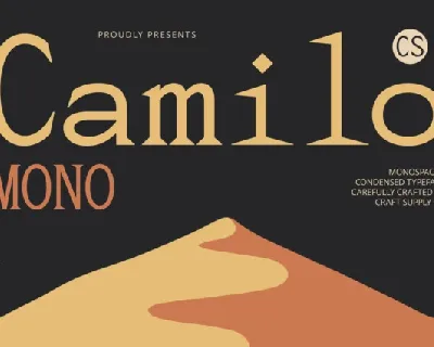 CS Camilo Mono font