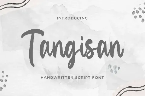 Tangisan Free Trial font