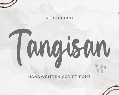 Tangisan Free Trial font