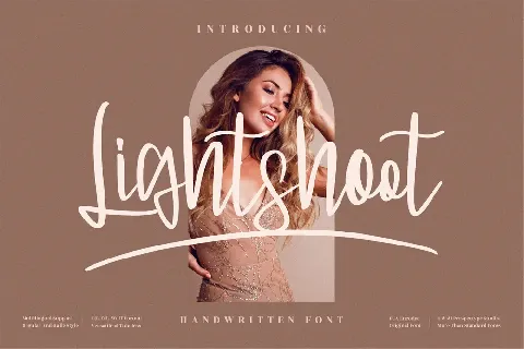 Lightshoot font