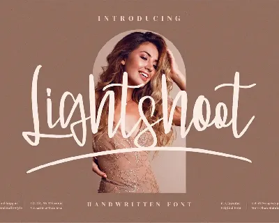 Lightshoot font