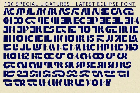 Latest Eclipse font
