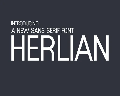 Herlian font