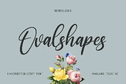 Ovalshapes font