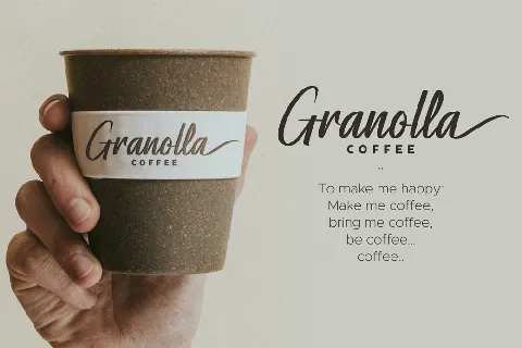 Coffees Demo font