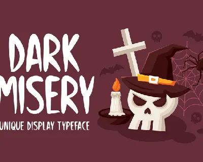 Dark Misery font