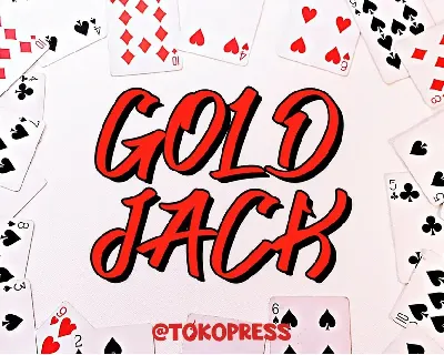 Gold-Jack font