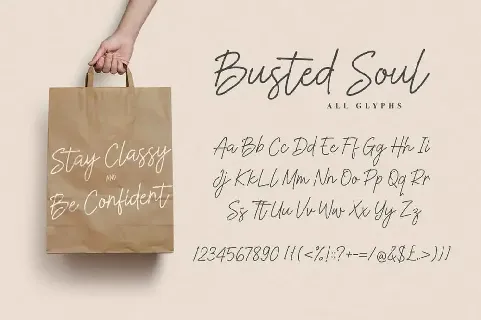 Busted Soul font