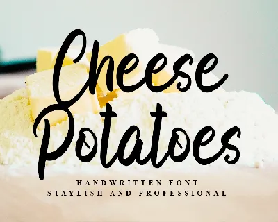 Cheese Potatoes font
