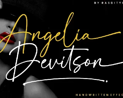 Angelia Devitson font