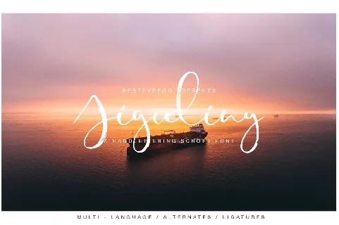 Jiguliny Script font