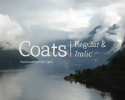 Coats Handmade Serif font