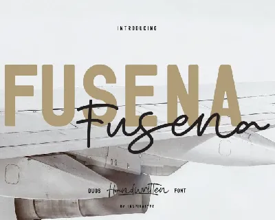 Fusena Duos font
