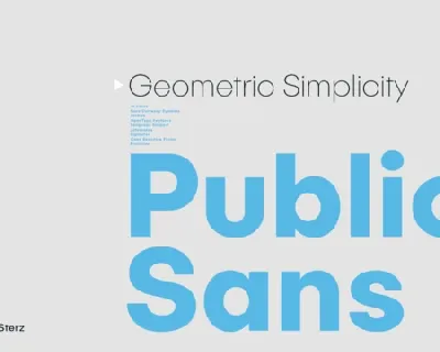 Publica Sans Family font