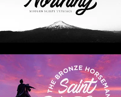 Northing font