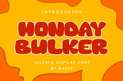 MondayBulkers font