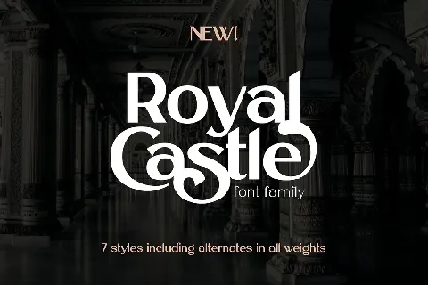 Royal Castle font