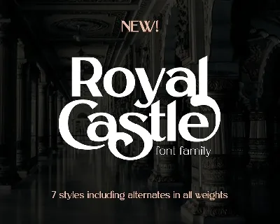 Royal Castle font