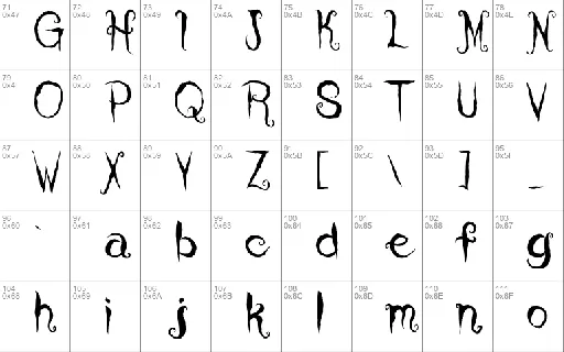 Coraline's Cat font