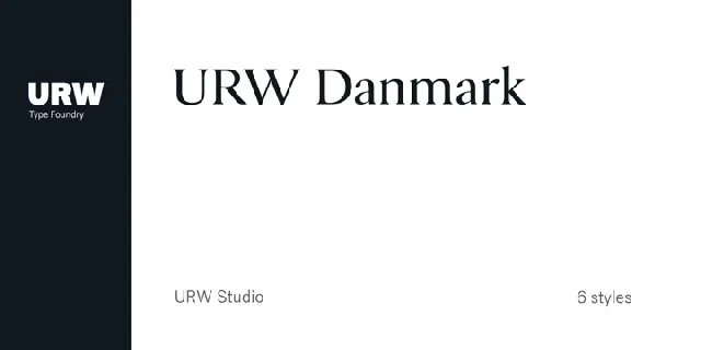 URW Danmark Family font