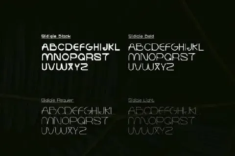 Sidiqie Display font