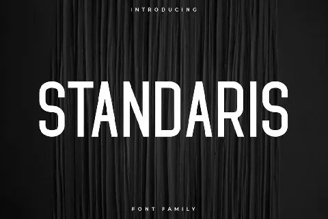 Standaris Family font