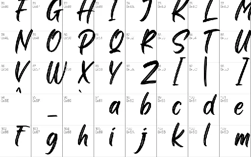 Black Bones font