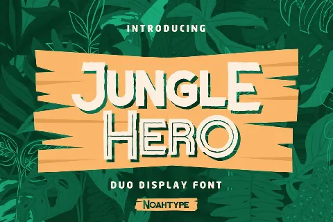 Jungle Hero Demo font