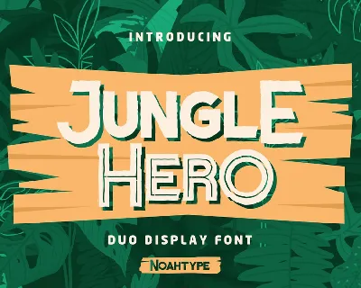 Jungle Hero Demo font