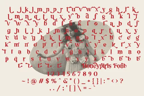 Honeypirls Regular font