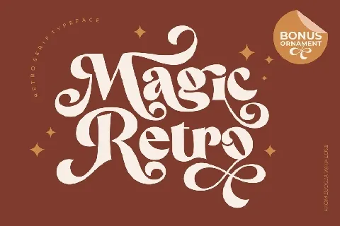 Magic Retro font