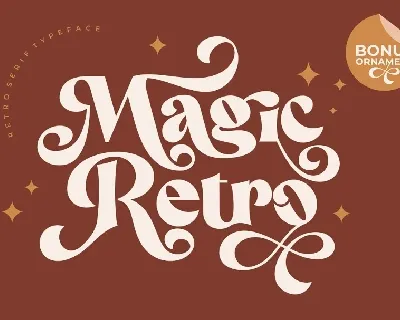 Magic Retro font