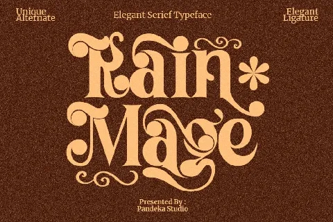 Rain Mage DEMO font