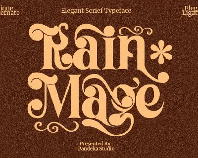 Rain Mage DEMO font