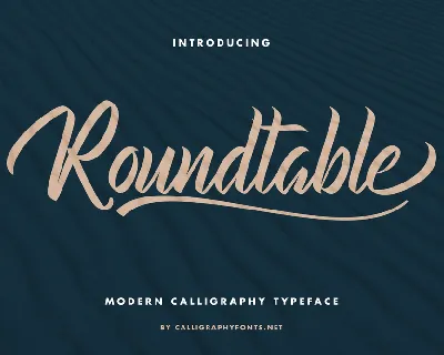 Roundtable Demo font