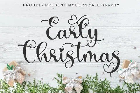 Early Christmas - Personal Use font