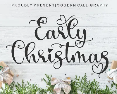 Early Christmas - Personal Use font