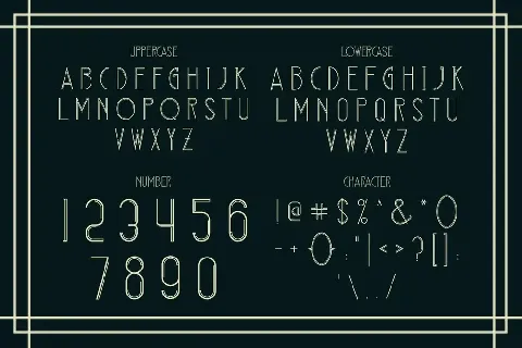 DECONICO font