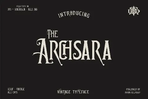 Archsara font