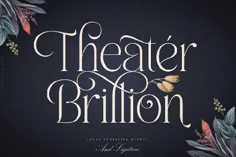 Theater Brillion font