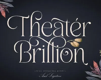 Theater Brillion font