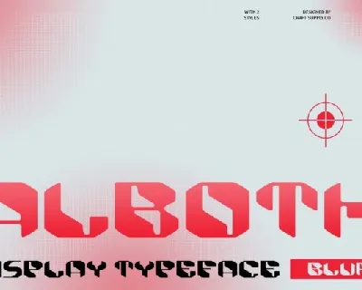 Alboth Blur font